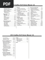 2014 Cadillac ELR OM