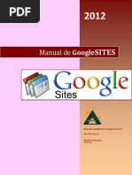 Manual de Google Sites