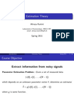 Estimation Theory Presentation