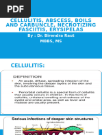 Cellulitis, abscess, boils and carbuncle