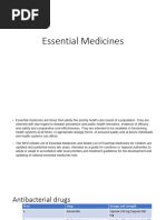 Essential Medicines pdf