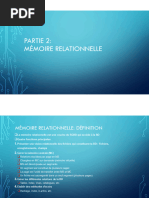 Mémoires relationnelles