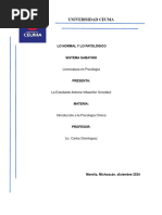 Ensayo lo normal y lo patologico antto.Psic. Clinica