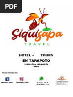 SOLO TOURS 4D-3N  - SIQUISAPA TRAVEL AVENTURERO