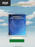 Instant ebooks textbook Fundamentals of Applied Electromagnetics, 8/e Fawwaz T. Ulaby download all chapters