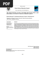 The Effectiveness Of Heat Transfer Practicum With Card Sort Media To Students’ Critical Thinking Ability