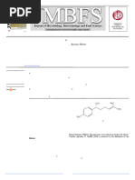 Antimicrobial Evaluation of Sesquiterpene Alpha-curcumene