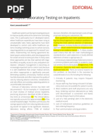 The Journal of Applied Laboratory Medicine- An AACC Publication Volume Issue 2019 [Doi 10.1373%2Fjalm.2019.029660] Lewandrowski, Kent -- Repeat Laboratory Testing on Inpatients