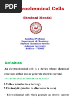 Electrochemical Cells