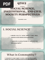 Q2W2 Social ScienceInstitutional and Civil Society Perspectives SENT