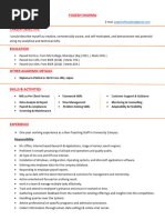 Yogesh Resume