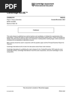 November 2023 (v2) MS - Paper 4 CAIE Chemistry IGCSE