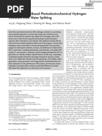 CdS Advanced Energy Materials - 2021 - Jin - Quantum Dots‐Based Photoelectrochemical Hydrogen Evolution From Water Splitting