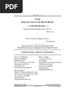 Petition for a Writ of Certiorari, Village Communities, LLC v. County of San Diego, No. 24-736 (U.S. Jan. 13, 2025)