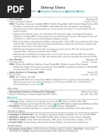 Resume - SDE Cloud - New Delhi