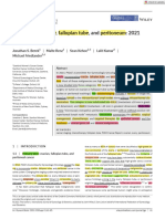 Intl J Gynecology Obste - 2021 - Berek - Cancer of the Ovary Fallopian Tube and Peritoneum 2021 Update