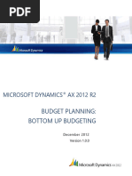 Finance Demo Script Budget Planning Bottom Up Budgeting (REV)