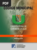 Código Municipal 2019