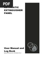 Context Plus Ep203 Automatic Extinguisher Panel Use Manual and Log Book