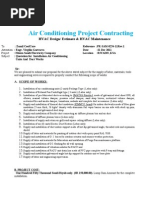 Air Conditioning Project Contracting