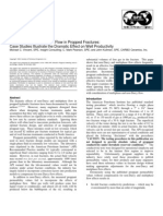 SPE 54630 Non-Darcy and Multiphase Flow in Propped Fractures: Case Studies Illustrate The Dramatic Effect On Well Productivity