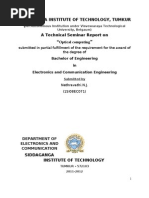 Siddaganga Institute of Technology, Tumkur (A Technical Seminar Report On Optical Computing