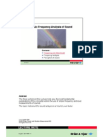 Basic Frequency Analysis of Sound