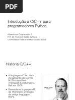 Slides 1 Introdução à C++