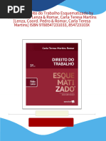 (Ebook) Direito do Trabalho Esquematizado by Coord. Pedro Lenza & Romar, Carla Teresa Martins [Lenza, Coord. Pedro & Romar, Carla Teresa Martins] ISBN 9788547231033, 854723103X 2024 scribd download