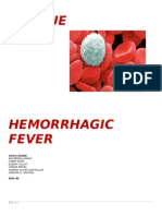 Dengue Hemorrhagic Fever