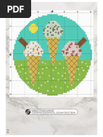 Cones Cross Stitch Pattern