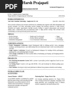 HARSH PRAJAPATI_PRODUCT MANAGER INTERN RESUME