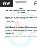 ACTA DE SOLICITUD Y CARTA ENS