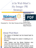 A Dent in Wall Mart's Public Image - PR