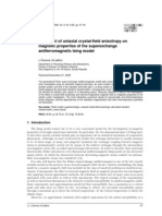 L.Canova and M.Jascur - The Effect of Uniaxial Crystal-Field Anisotropy On Magnetic Properties of The Superexchange Antiferromagnetic Ising Model