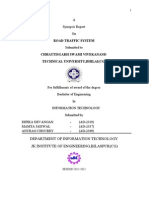 A Synopsis Report On: Road Traffic System