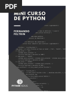 Mini Curso de Python - Fernando Feltrin - 1.0