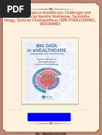 (Ebook) Big Data in ehealthcare: Challenges and Perspectives by Nandini Mukherjee, Sarmistha Neogy, Samiran Chattopadhyay ISBN 9780815394402, 0815394403 download pdf