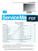 Lenovo L193 Wide 19'' LCD Monitor Service Manual