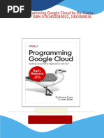 Immediate download (Ebook) Programming Google Cloud by Rui Costa, Jasen Baker ISBN 9781492089032, 1492089036 ebooks 2024