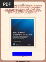 Get (Ebook) The finite element method: fundamentals and applications in civil, hydraulic, mechanical and aeronautical engineering by Zhu B. ISBN 9781119107316, 9781119107330, 9781119107347, 1119107318, 1119107334, 1119107342 PDF ebook with Full Chapters Now