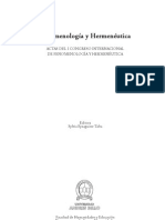 (Aa - VV.) - Fenomenología y Herme (Actas I Congres Internac)