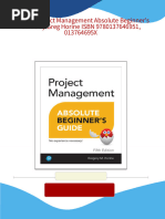 Download (Ebook) Project Management Absolute Beginner's Guide by Greg Horine ISBN 9780137646951, 013764695X ebook All Chapters PDF