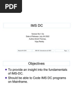 Introduction IMS DC and MFS