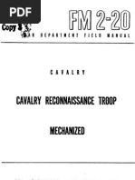 FM2-20. Cav Recon