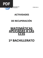 Cuaderno Pendientes 1ºBACHILLERATO CCSS 24-25