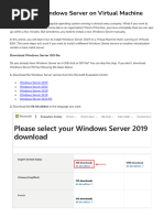 Install Windows Server on Virtual Machine