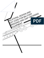 Trilateral Design and Test Code For Military Bridging and Gap Crossing Equipment