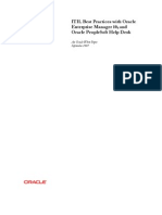 Itil Best Practices With Oracle Enterprise Manager 10 and Oracle Peoplesoft Help Desk