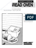 Welbilt ABM300 - ABM350 Bread Maker Manual